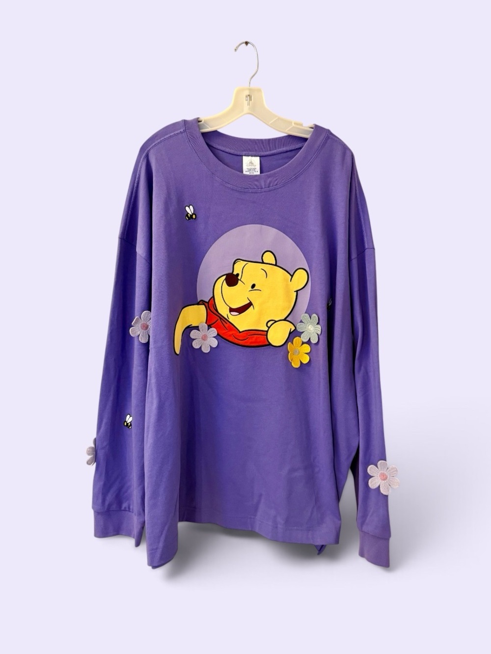 Women’s Disney Purple Winnie the Pooh Crewneck Sweatshirt - Size 3XL - NWT
